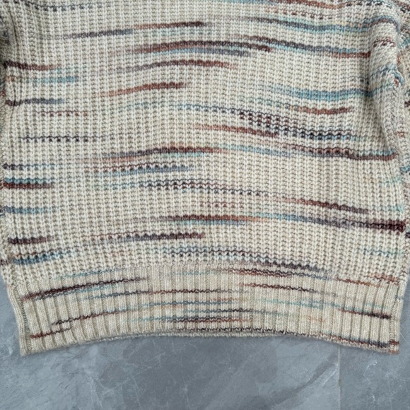 Women’s American Eagle Oversized Crew Neck Knit Striped Sweater Size XS - Picture 10 of 15